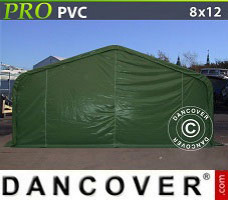 Tente abri 8x12x4,4m PVC, Vert