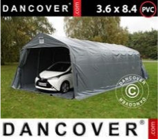 Tente abri 3,6x8,4x2,68m PVC, avec couverture de sol