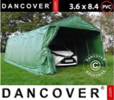 Tente abri 3,6x8,4x2,7 PVC, Vert