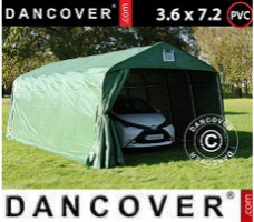 Tente abri 3,6x7,2x2,7m PVC, Vert